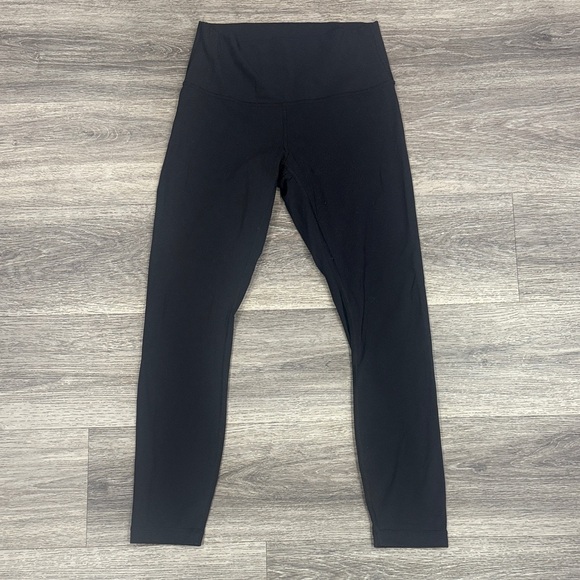 lululemon athletica Pants - lululemon Black Leggings Women’s Mid rise Capri Size 6